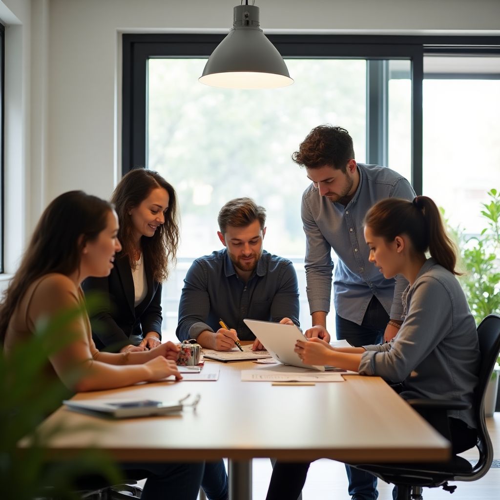 Everyday Hacks team working together
